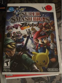 Super smash bros Wii
