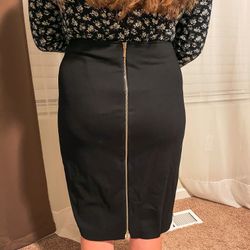 Pencil Skirt With Zipper Size 14