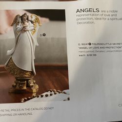 Home Interiors Angel De Amor Y Protection 