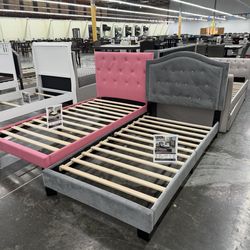 Twin size bed frame only