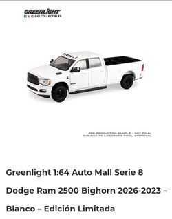 Greenlight 1:64 Dodge Ram 2500 Bighorn Diecast