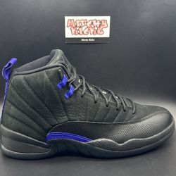 Jordan 12 Retro Black Dark Concord Sz. 12