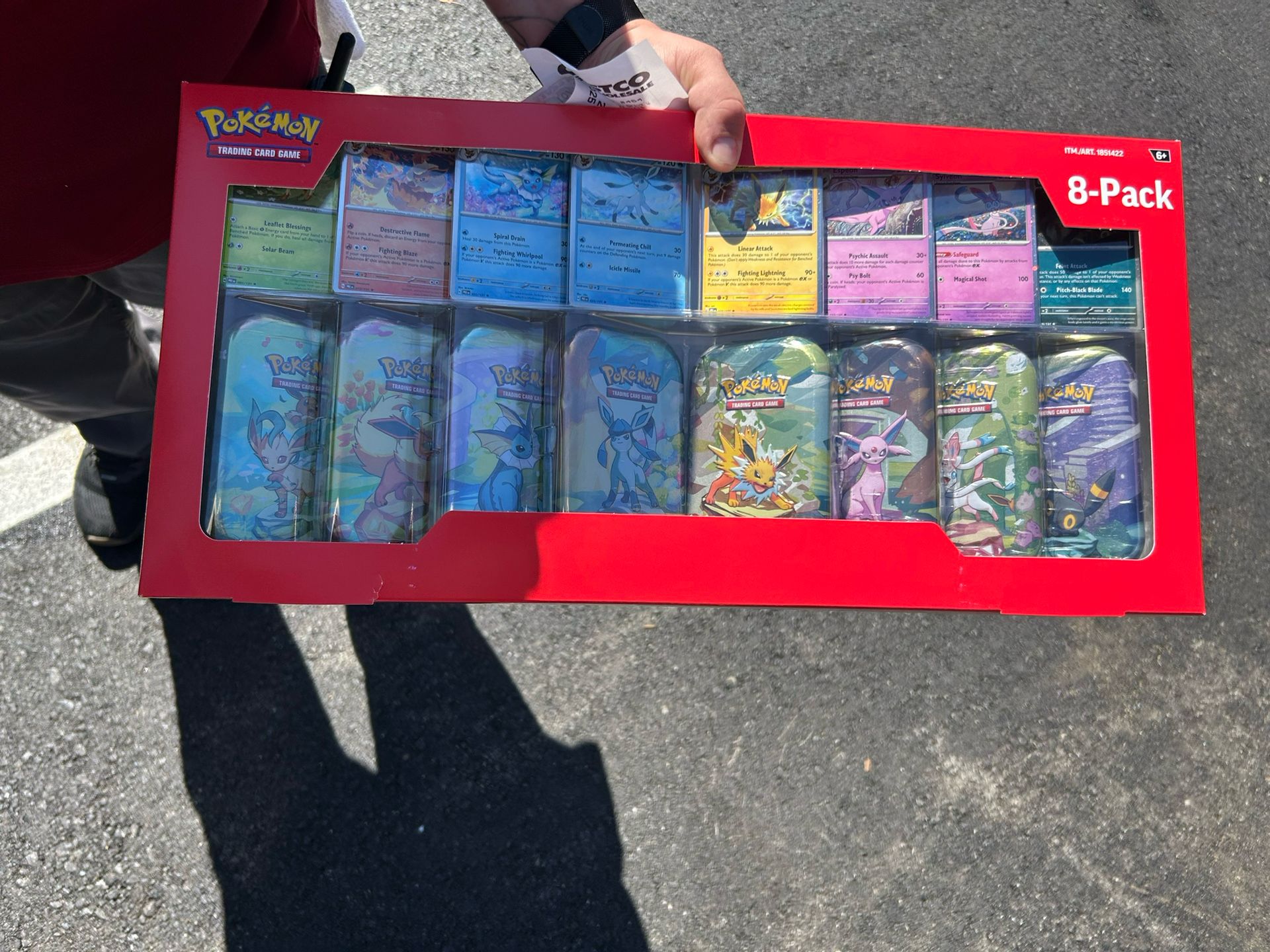 Pokemon Collectible Cards. Set Of 8.