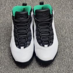 Nike Air Jordan 10 Retro Seattle 2019 Size 12 (contact info removed)37 Green Black White