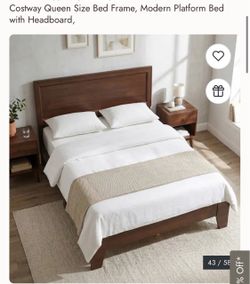 Wooden Queen Size Bed Frame