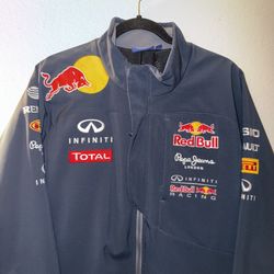    Red Bull Formula 1 Racing Zip Up Biker Motorcycle Jacket