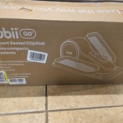 Cubii GO Aqua Compact, Whisper Quiet Under Desk Elliptical