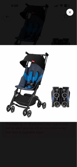 GB Pockit Compact Stroller Night Blue