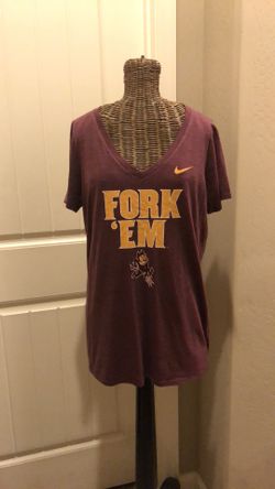 ASU “Fork ‘Em” Nike V-Neck T-shirt