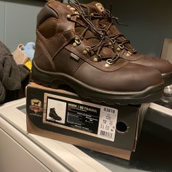 Red wings Ely Steel Toe Waterproof Size 12 W