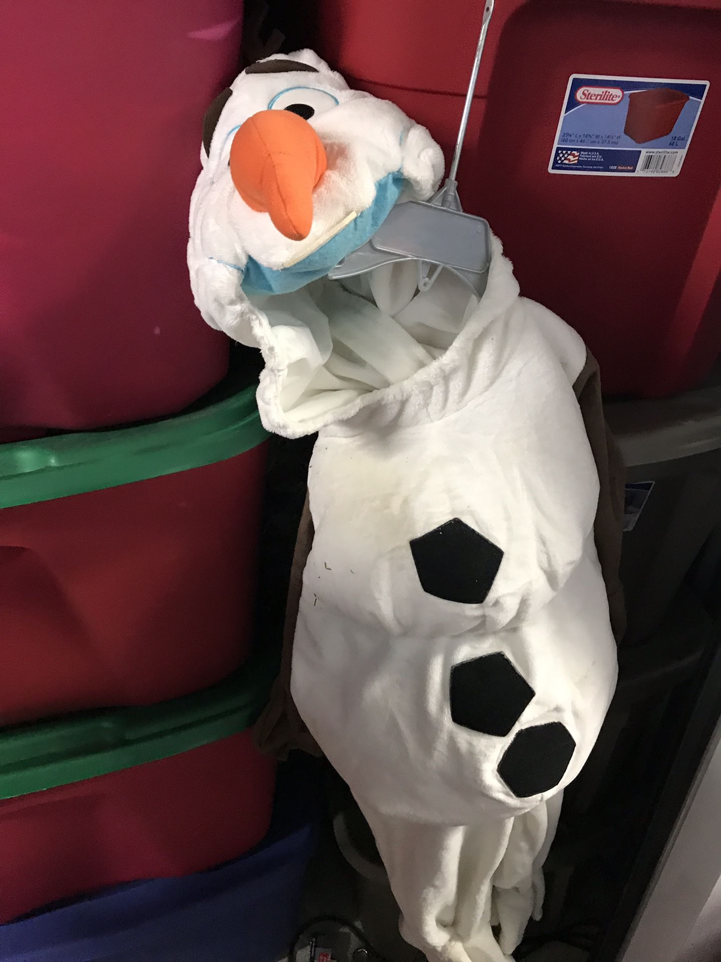 Disney store Olaf costume size 2