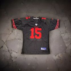 NFL Authentic Reebok 49ERS Red Jersey #15 CRABTREE Football Jersey Men's XL