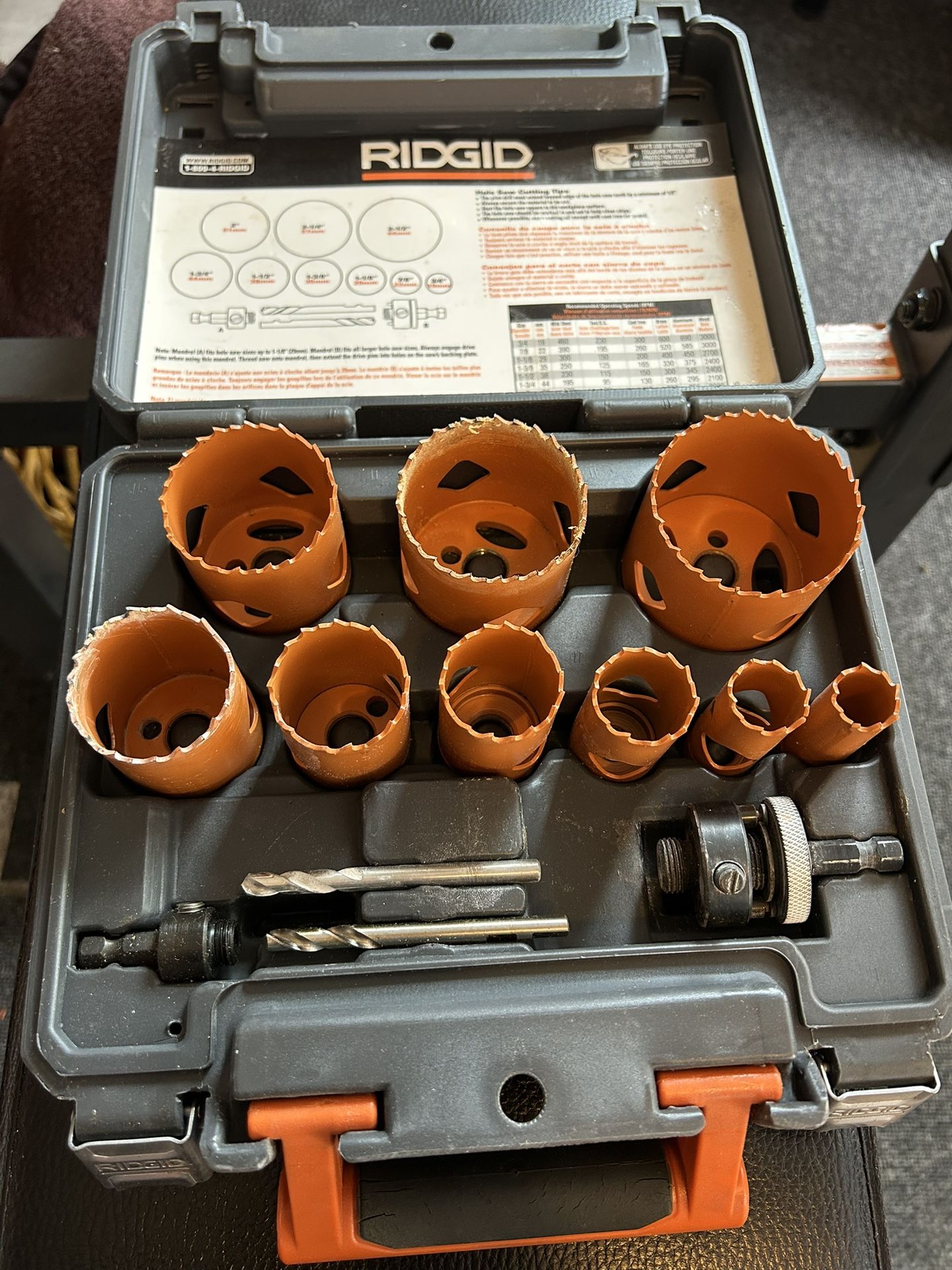 Ridgid 14 Pcs No 7040