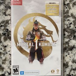 Brand New Sealed Mortal Kombat 1 Premium Edition Nintendo Switch includes preorder bonus + Kombat pack