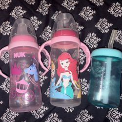 NUK Sippy Cups & First Years Straw Training Cup