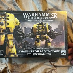 Warhammer 30k: Leviathan Siege Dreadnought w/ Ranged Weapons NEW