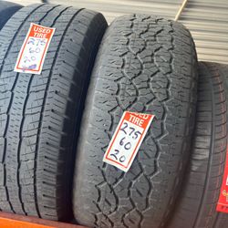 275/60/20 one tire good year