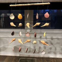She shell wind chime 