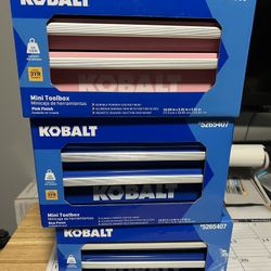 New Kobalt Mini Tool Boxes. 