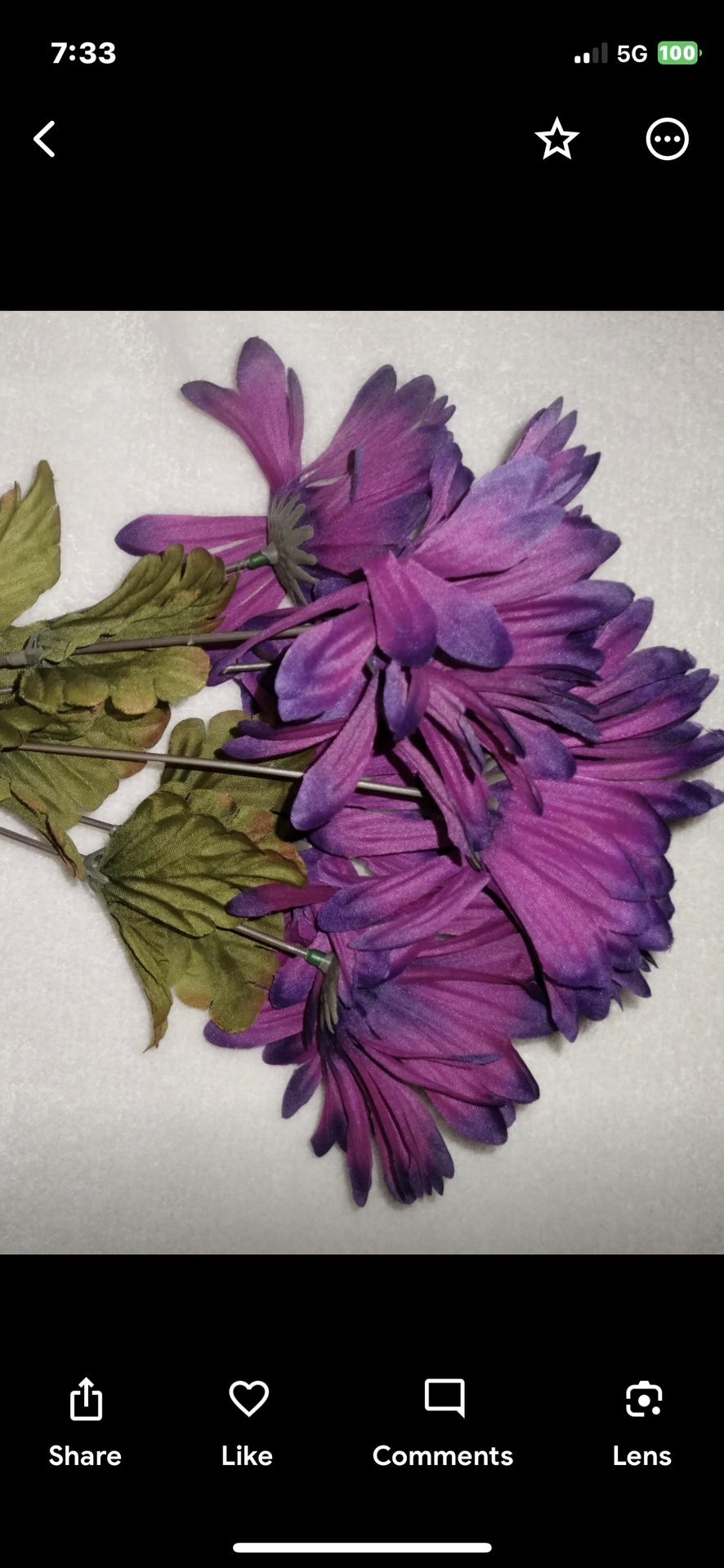Artificial Flowers!! 100’s! Lots Of Different Types & Colors!