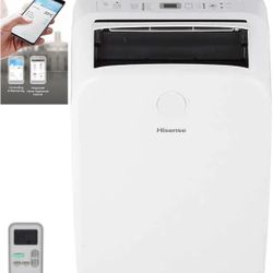 Hisense 8,000 BTU Dual Hose Portable AC with Heat Pump