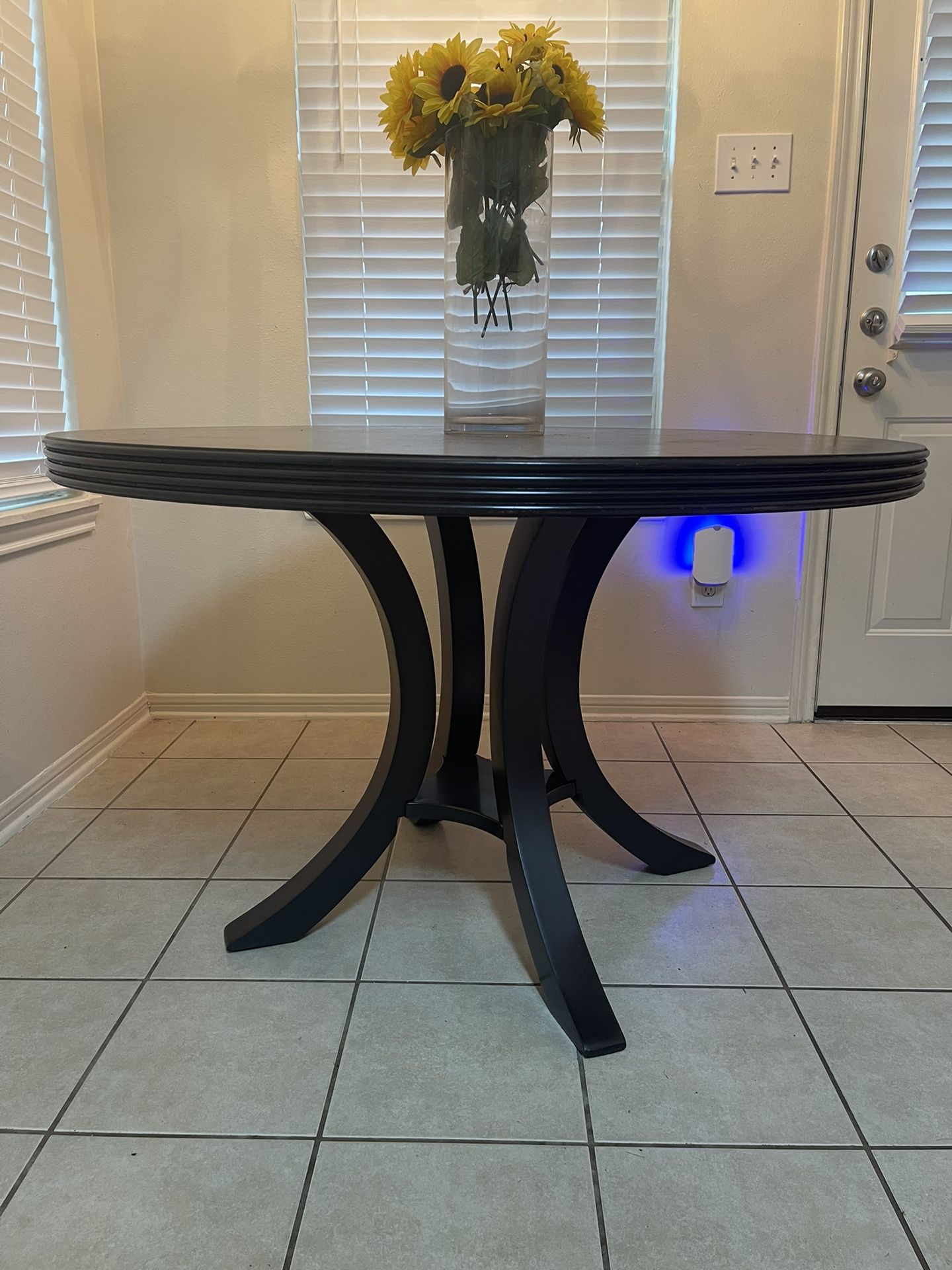 Round Solid Wood Table For Sale!!! 