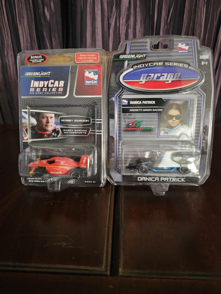 IndyCar Series. Die-Cast Collection. Robby Gordon. Danica Patrick.