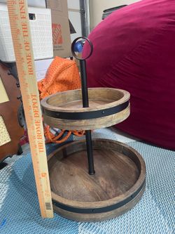 2 tier lazy Susan, never used