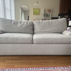Crate and Barrel Couch With Sleeper Sofa bed