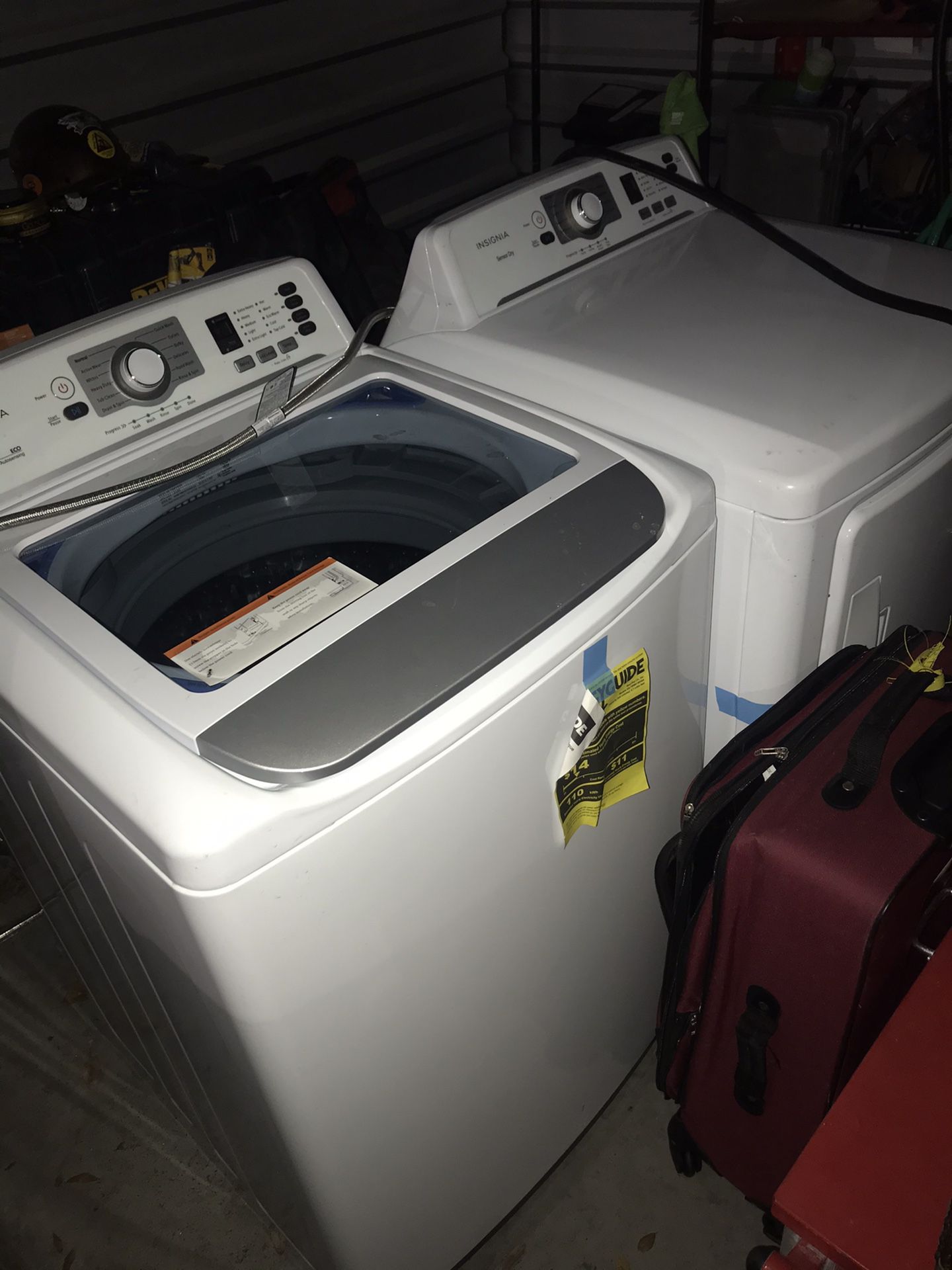 Washer and dryer new
