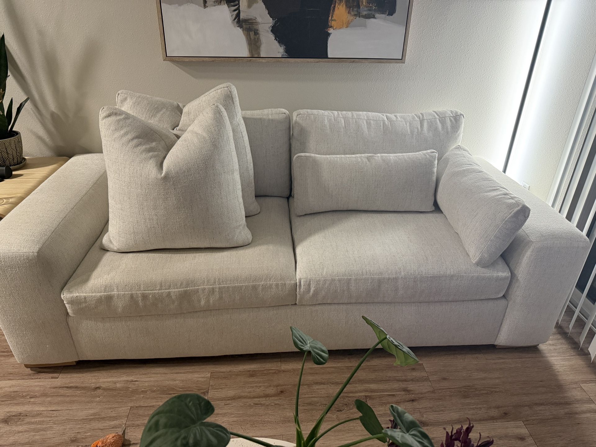 Shore 91” Fabric Sofa