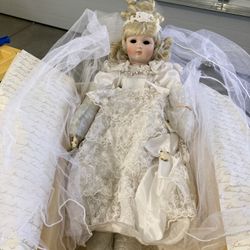 World Gallery Alexandra Bride Limited Edition Porcelain Doll New In Box #789/1000