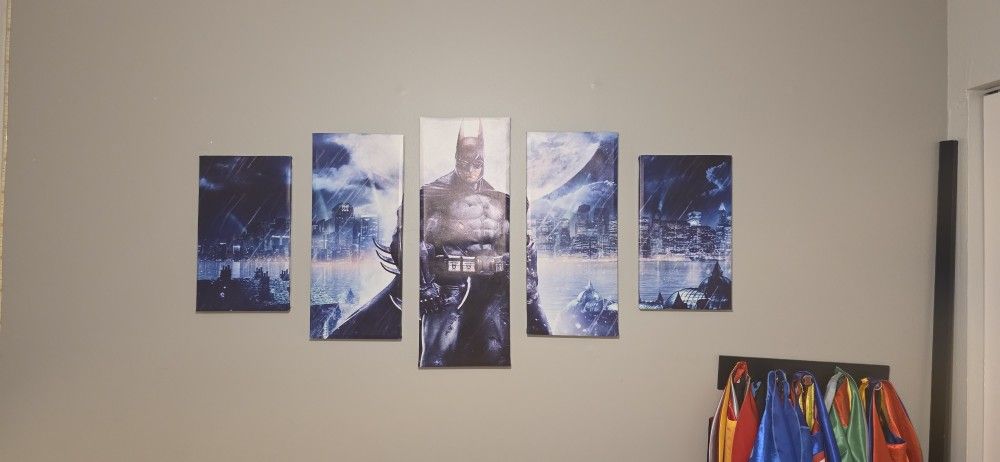 Batman Canvas Set