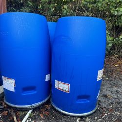 Plastic Barrels 