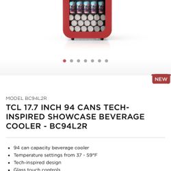 94 Can Beverage Cooler