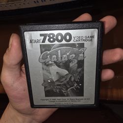 Galaga (Atari 7800, 1987) Pro System Game Cartridge Only Tested Works