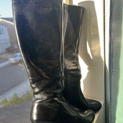 Leather Boots Size 7