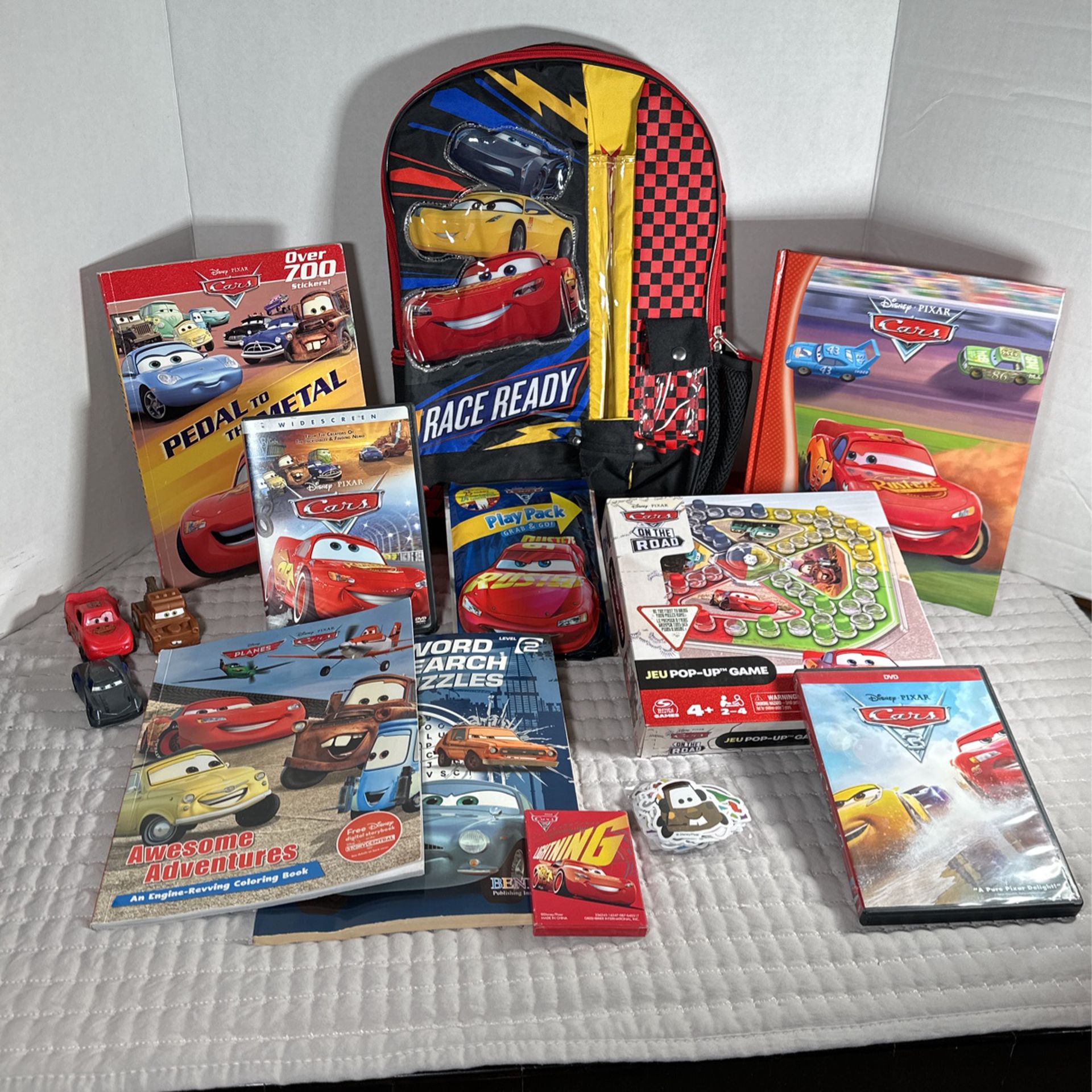 Disney Cars Activity Package