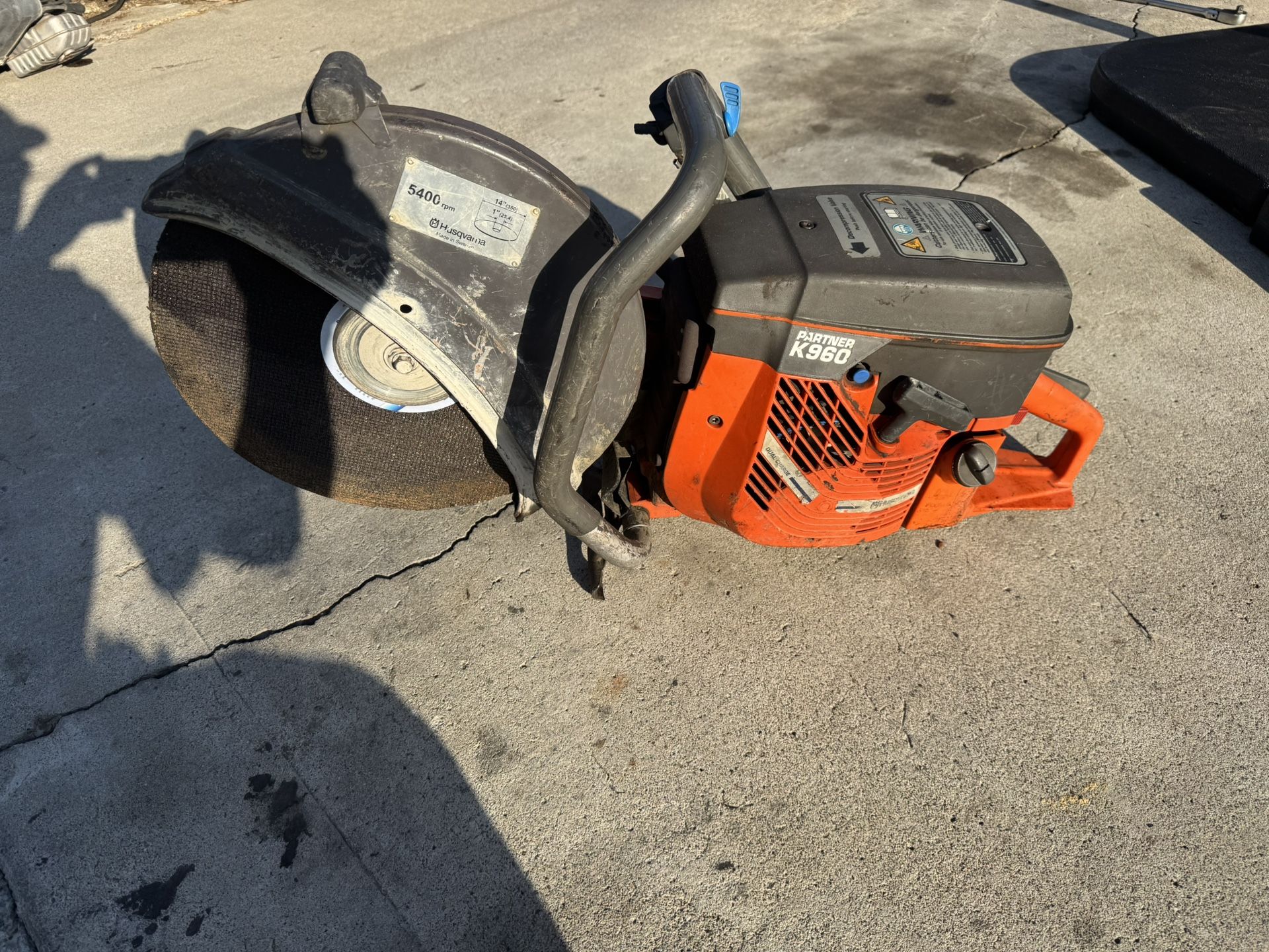 Husqvarna Concrete Saw K760 14”