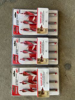 Diablo 3-Piece Auger Bit Set
