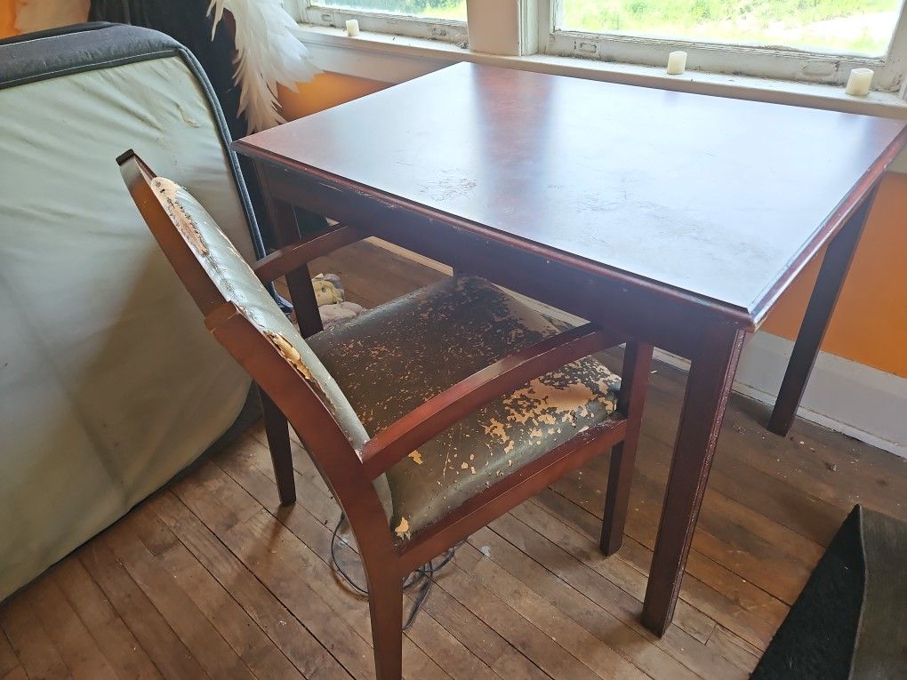 Desk And Chair