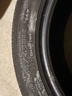 Goodyear Eagle RS-A P245/45R18