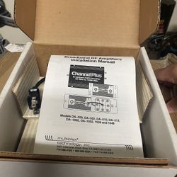 Channel Plus Broadband / Catv Amplifier 
