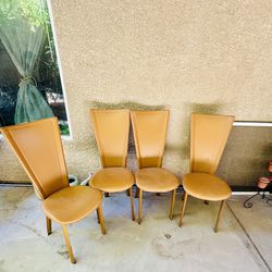 Dining chairs. Set Of 4. 