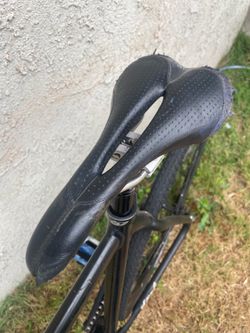 31.8 stem and selle italia saddle