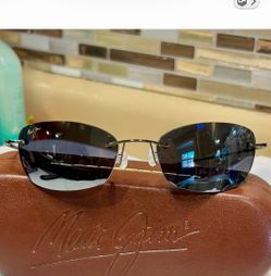 NEW! Maui Jim Wailea (Model MJ 503-42), Maui Jim rimless Titanium Sport line