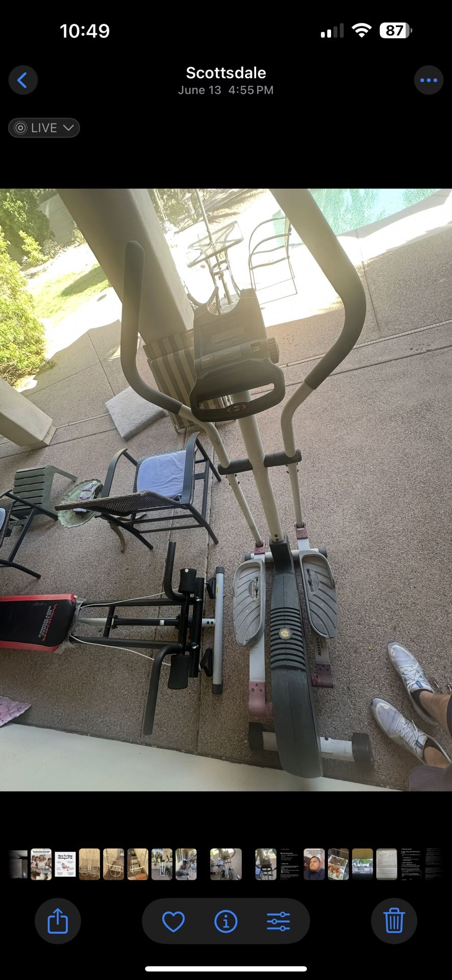 Elliptical Exercise Machine