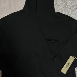 Essentials Hoodie Black 