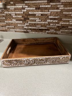 BRAND NEW SERVING TRAY 17.5x12x2.5