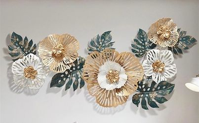 Metal Flower Decoration (New)